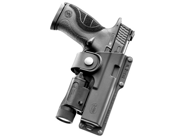 EM17 BH RT, puzdro s prievlekom na opasok pre Glock 17 s taktickým svetlom